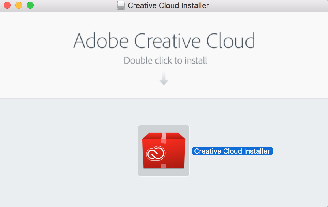 Creative Cloud Install Won
